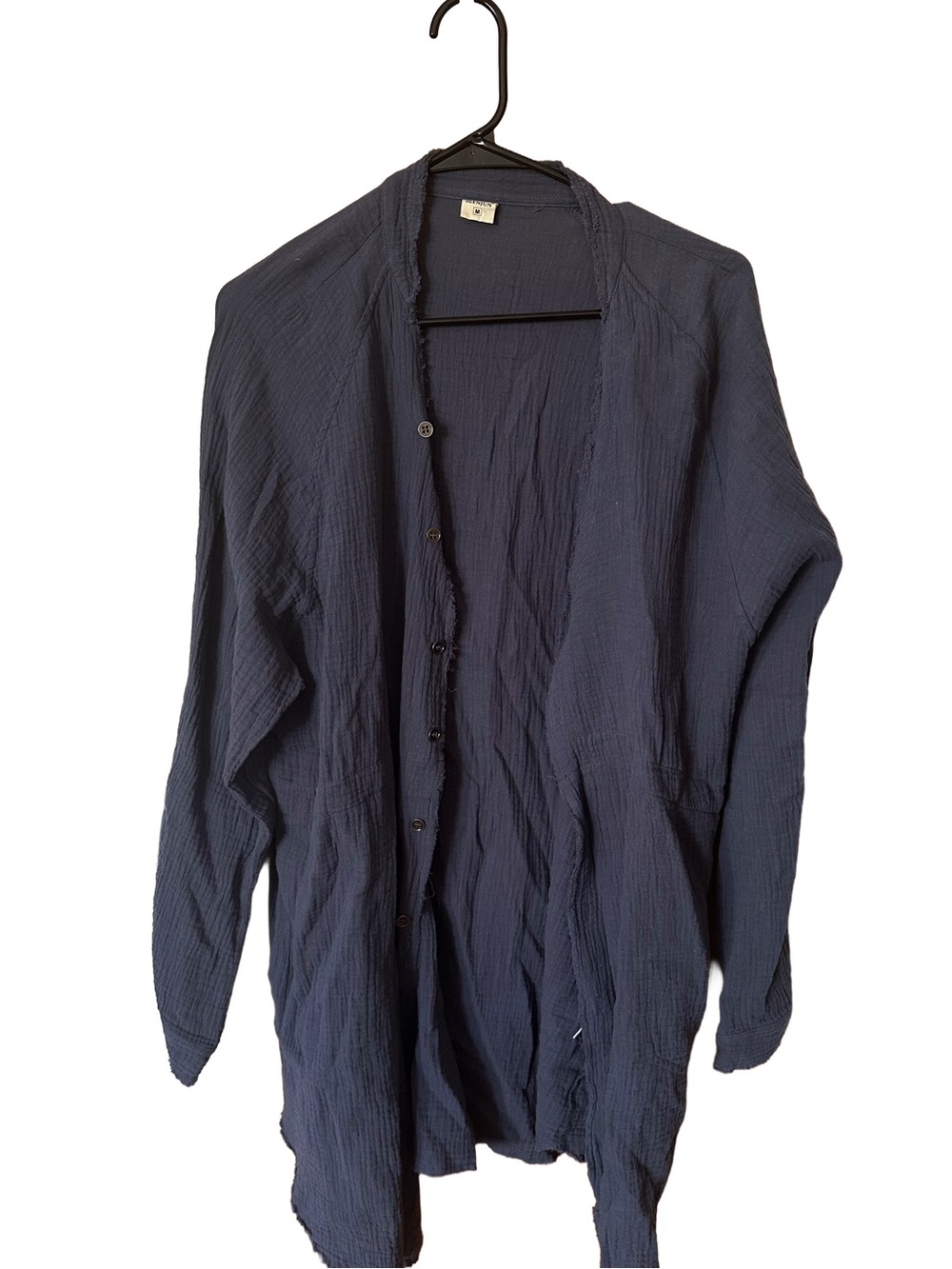 Women's Navy Lightweight Cardigan Size M